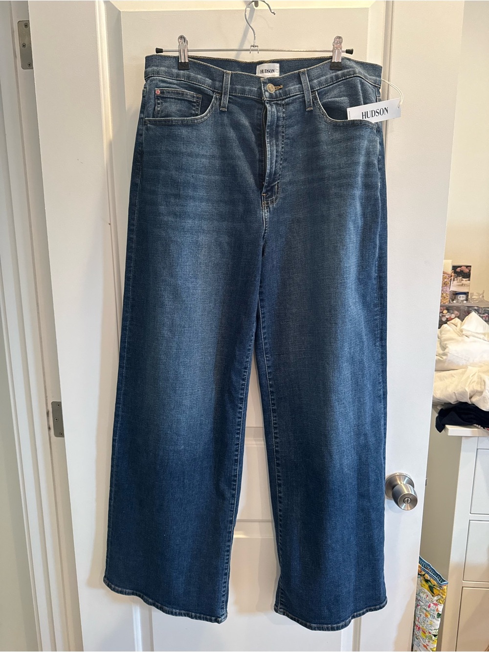 NWT Hudson Wide Leg Jeans